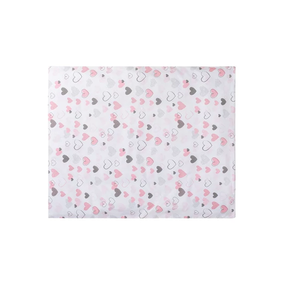 Bubaba 2 részes ágynemű huzat-Pink hearts