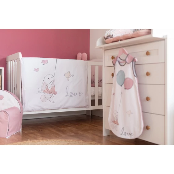 Bubaba 6 részes ágynemű szett- Bunny in love