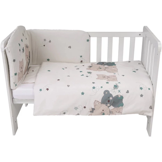 Bubaba 6 részes ágynemű szett- Romantic Teddy