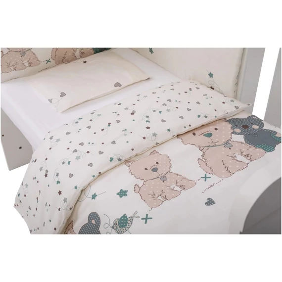Bubaba 6 részes ágynemű szett- Romantic Teddy