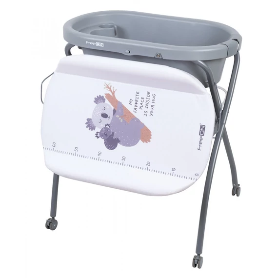 FreeON babafürdető szett Koala (kád, állvány, pelenkázó lap)