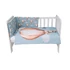 Bubaba 6 részes ágynemű szett- Flying bunny blue